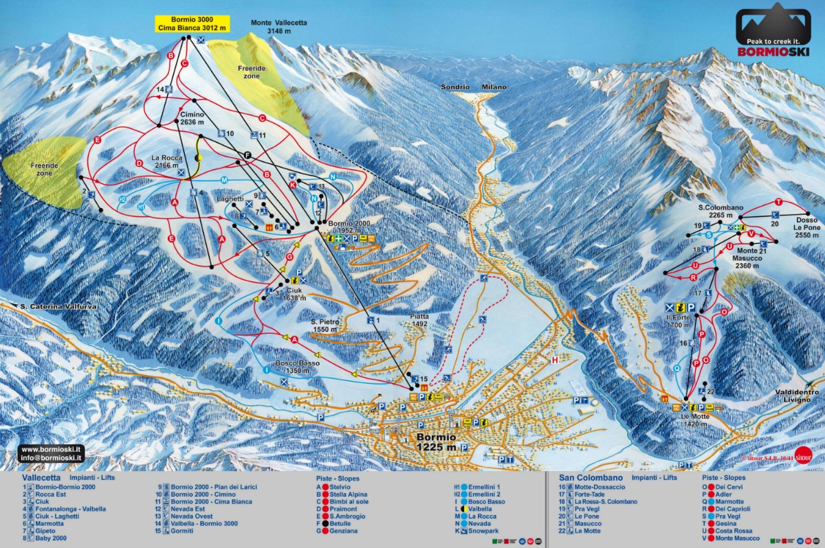 Ski Area Bormio